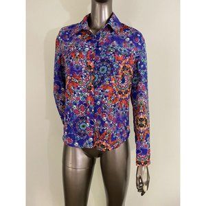 Pre-owned EUC l'Amour by Nanette Lepore button down blouse size S